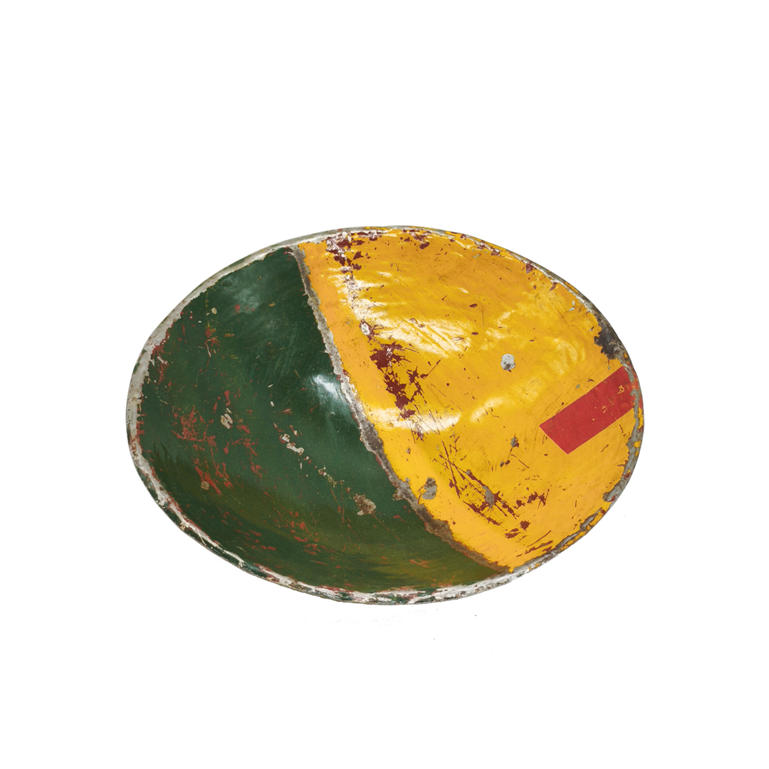 Schale aus recycelten Ölfässern 30 cm 
Made in Burkina Faso
