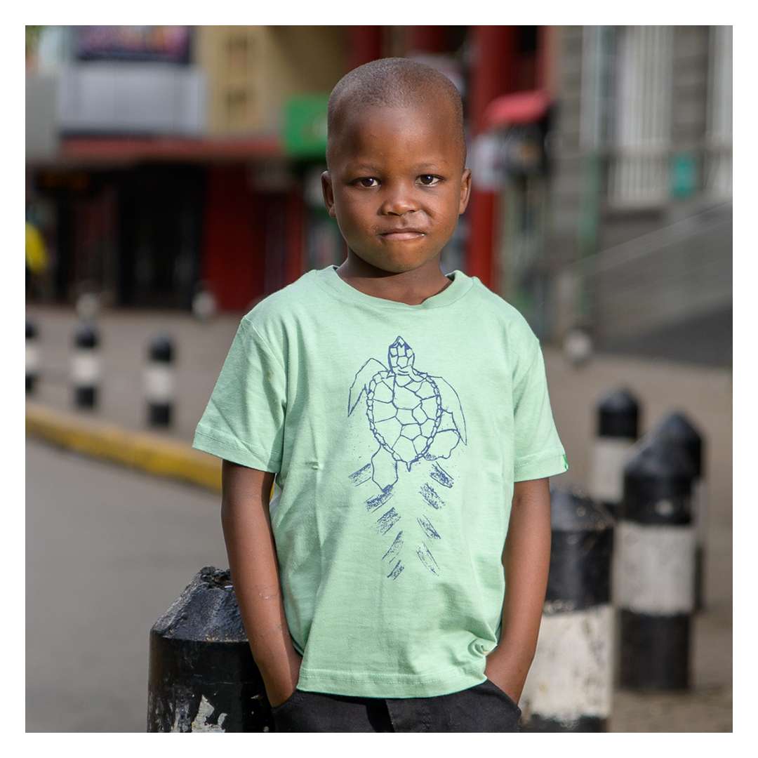 WATAMU Kinder Shirt Mintgrün