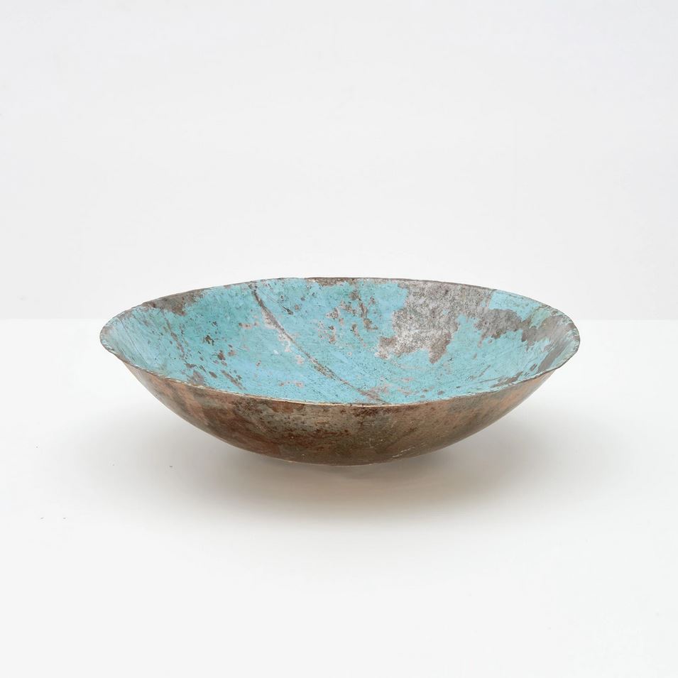 Schale aus recycelten Ölfässern 30 cm 
Made in Burkina Faso