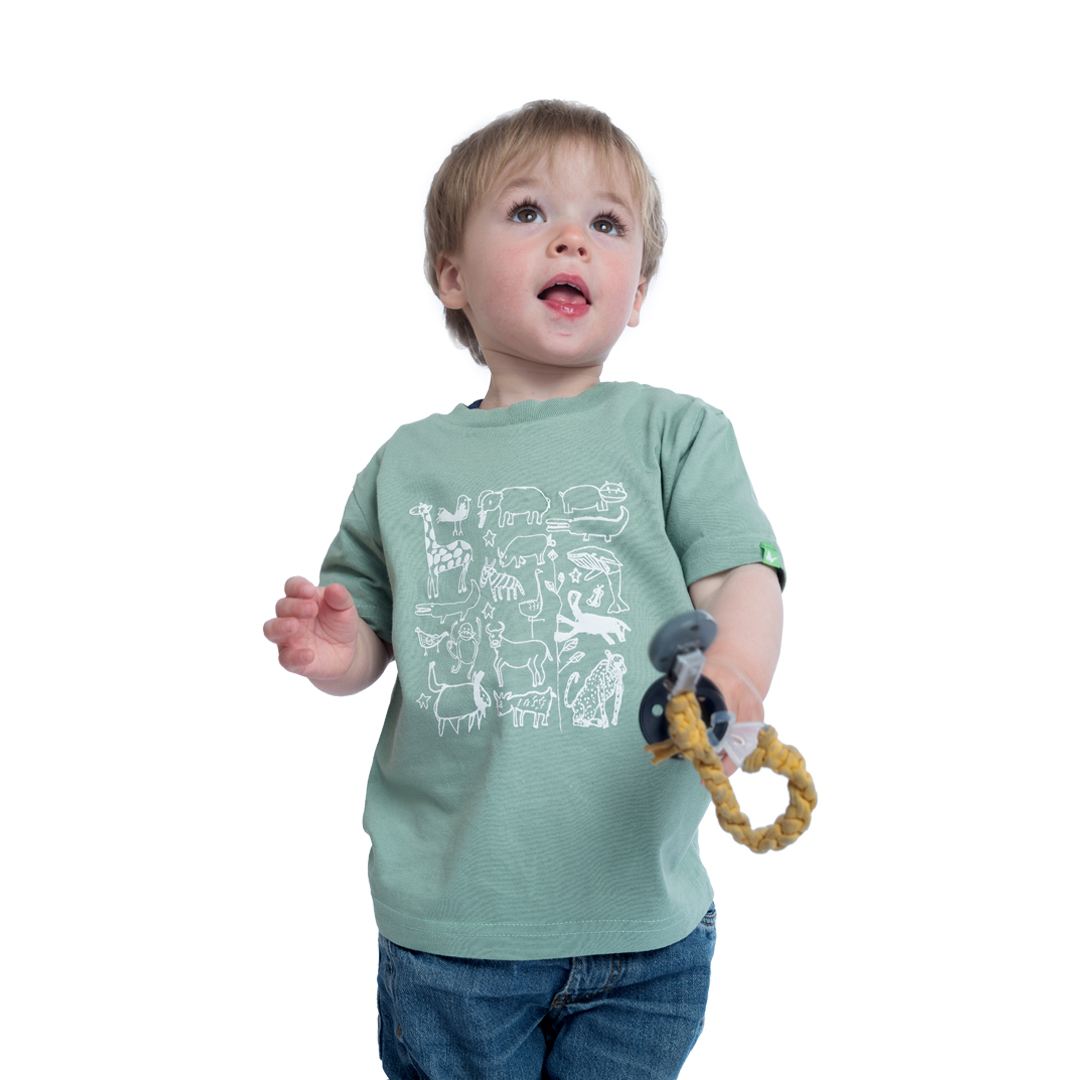 SERENGETI Kinder Shirt Mintgrün