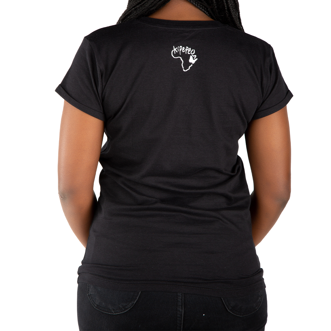 NYANI Frauen Shirt Schwarz