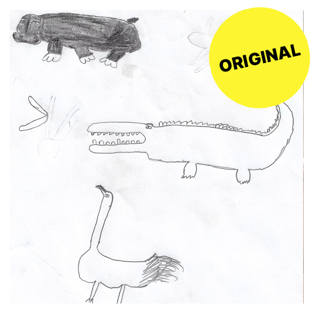 CROCODILES Kinder Shirt Grün