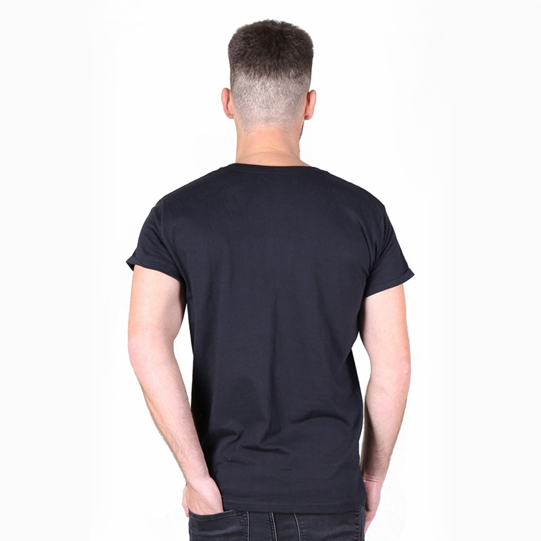 BASIC Männer T-Shirt Schwarz