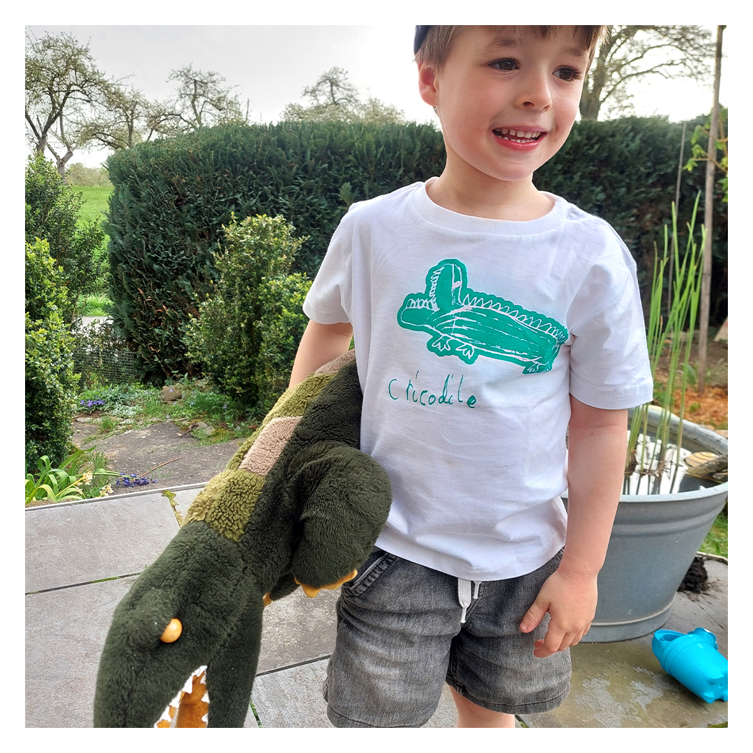 CRICODILE Kinder Shirt Weiß