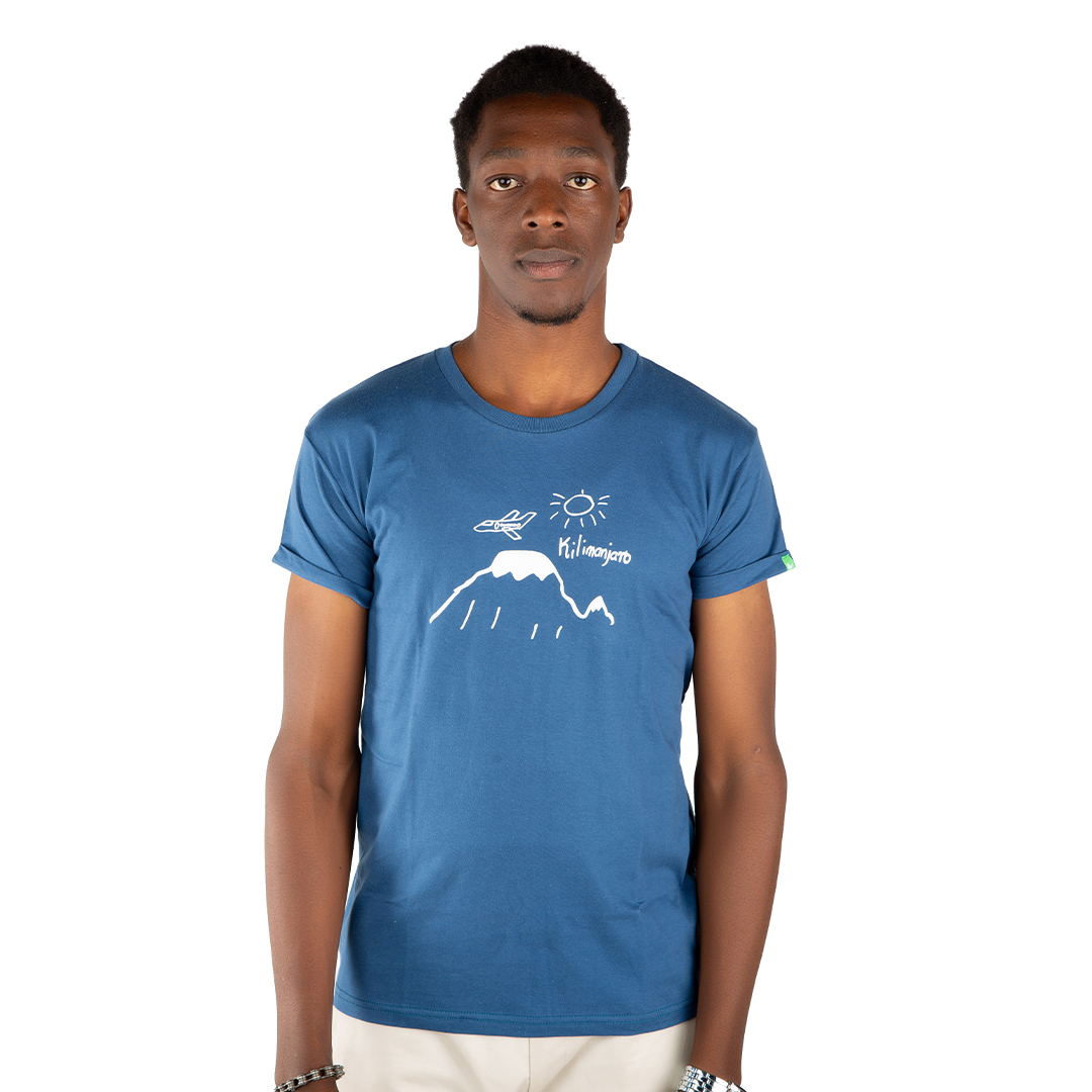 KILIMANJARO Männer Shirt Blau