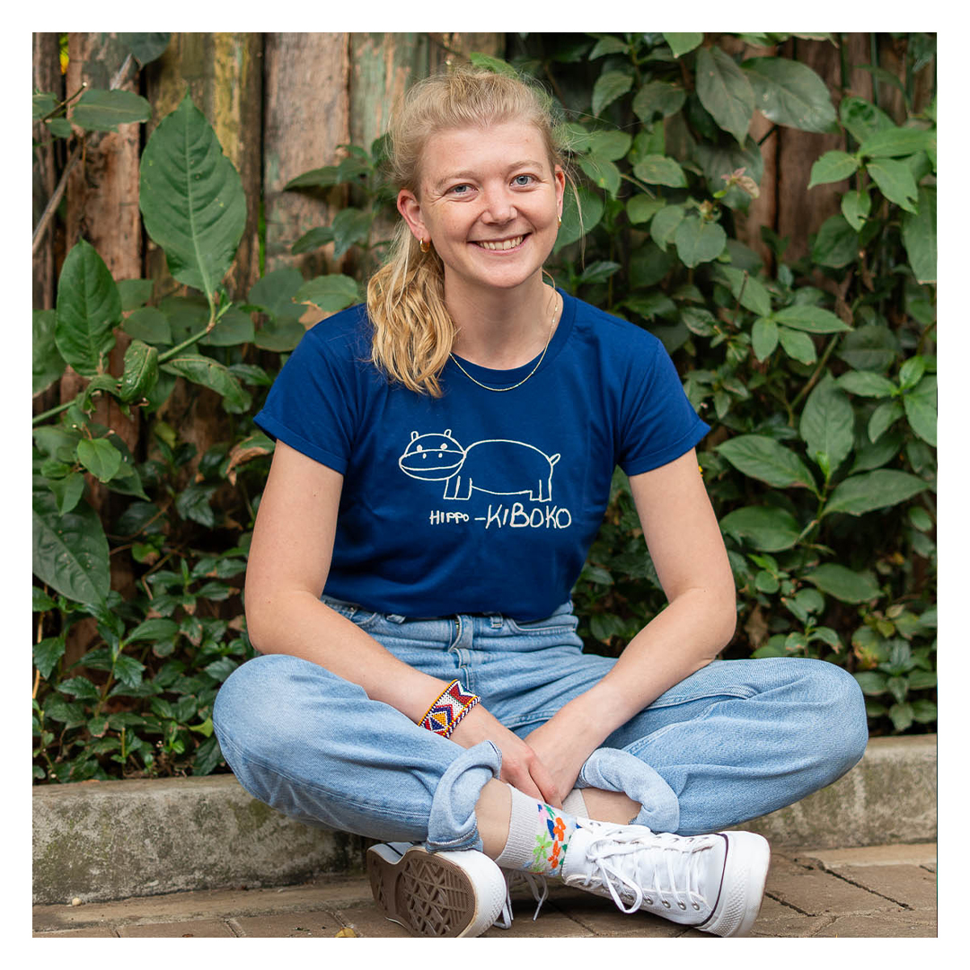 HIPPO Frauen Shirt Mitternachtsblau