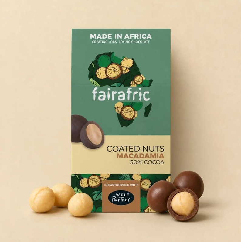 Macadamia in Zartbitterschokolade | 100g