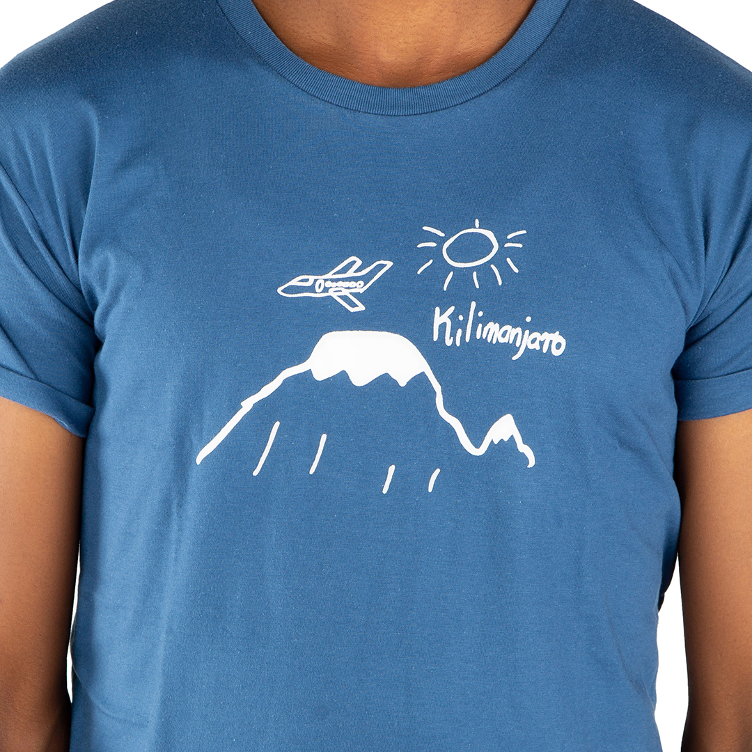 KILIMANJARO Männer Shirt Blau