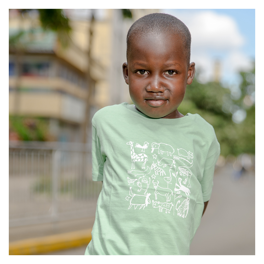 SERENGETI Kinder Shirt Mintgrün