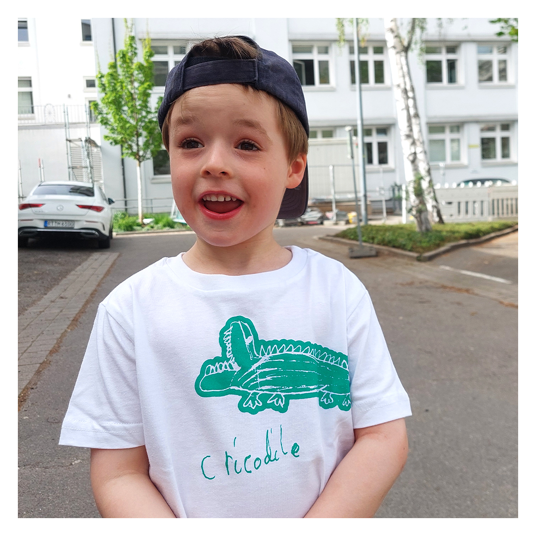 CRICODILE Kinder Shirt Weiß