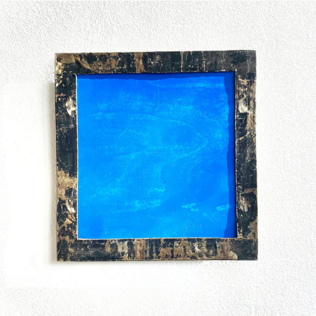 Bilderrahmen 40x40 cm cm aus recycelten Ölfässern Made in Burkina Faso