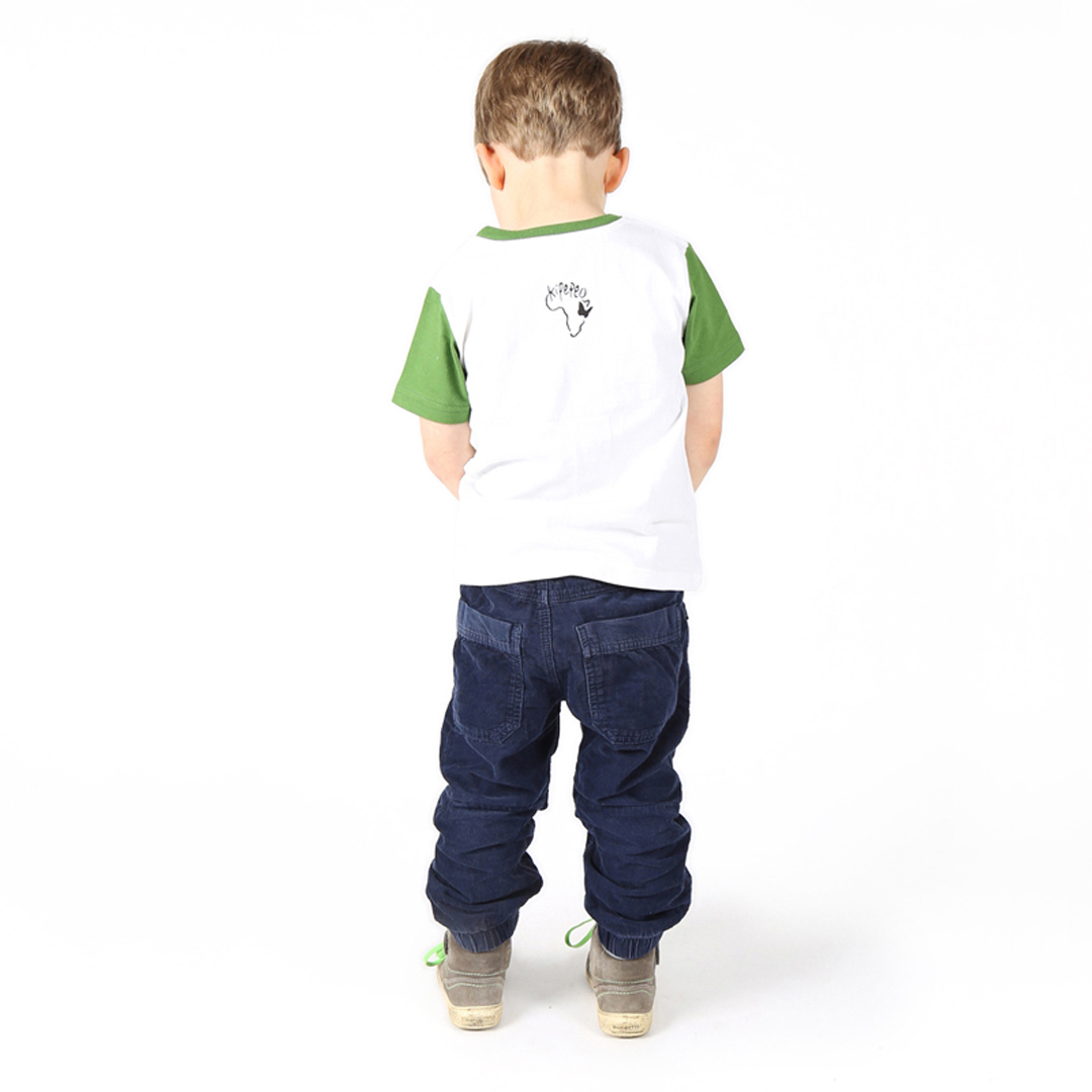 NYANI Kinder Shirt Weiß