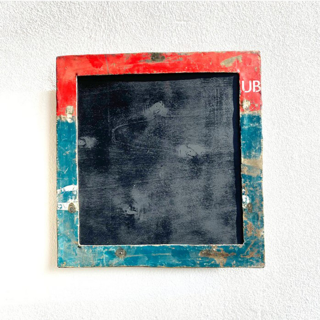 Bilderrahmen 40x40 cm cm aus recycelten Ölfässern Made in Burkina Faso
