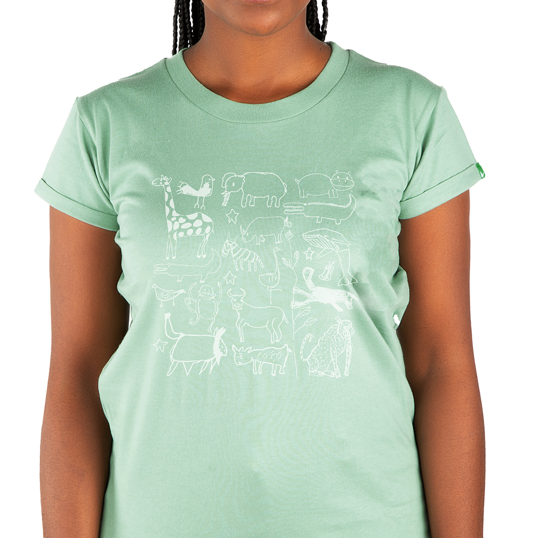 SERENGETI Frauen Shirt Mintgrün