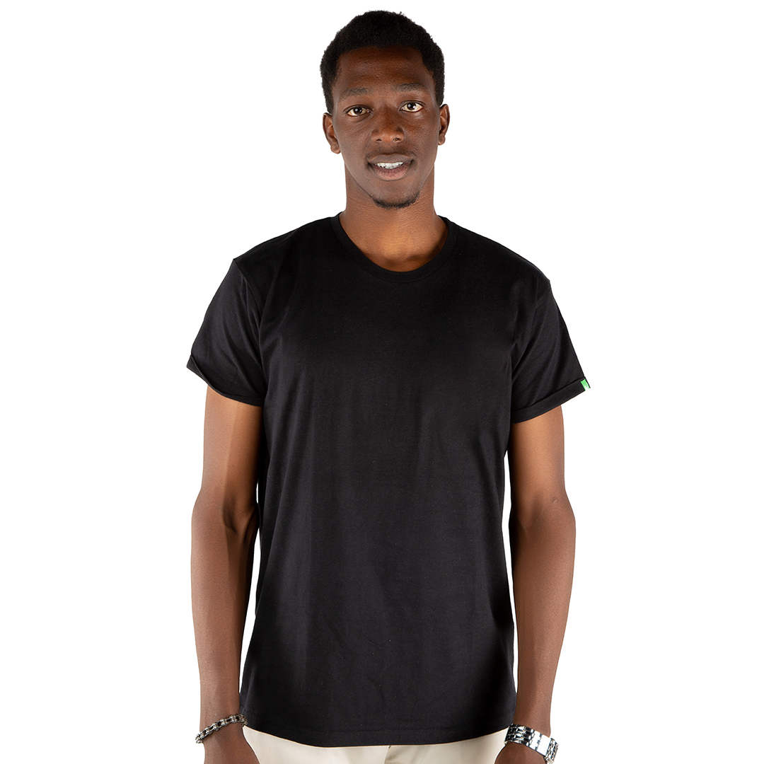 BASIC Männer T-Shirt Schwarz