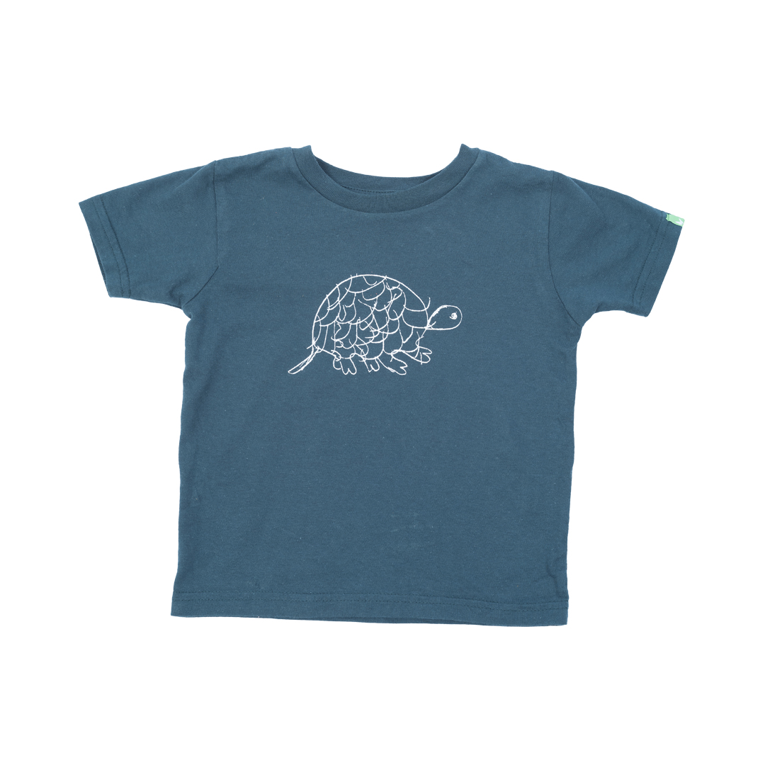 TORTOISE Kinder Shirt Dunkelgrün