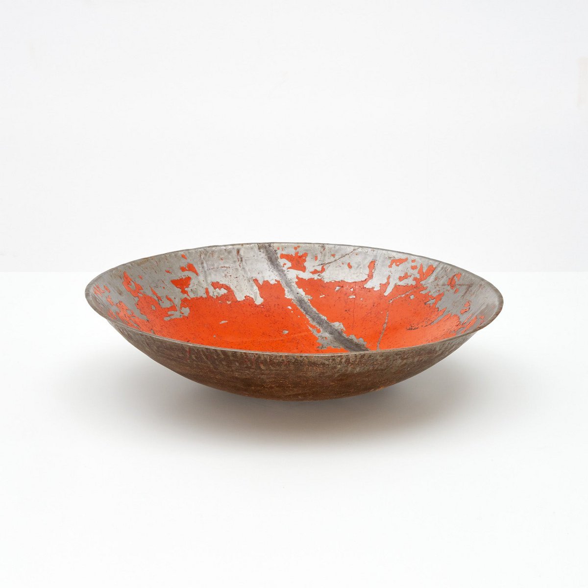 Schale aus recycelten Ölfässern 30 cm 
Made in Burkina Faso