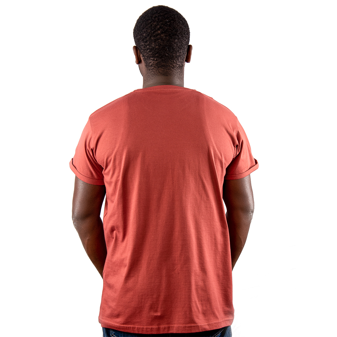 BASIC Männer T-Shirt Marsala
