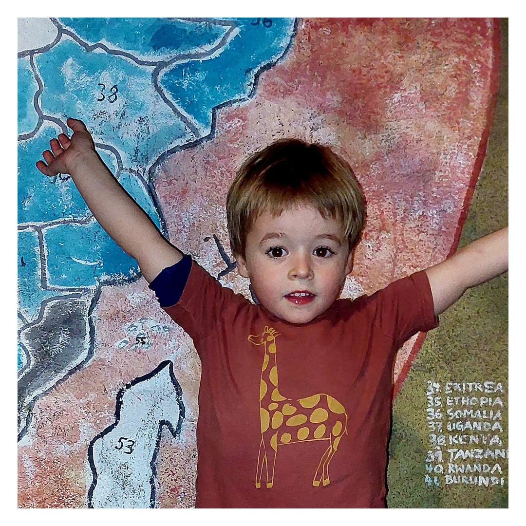 TWIGA Kinder Shirt Marsala