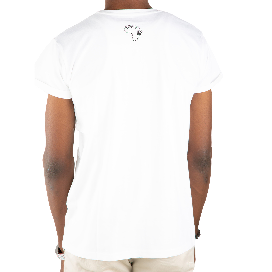 NYANI Männer Shirt Weiß