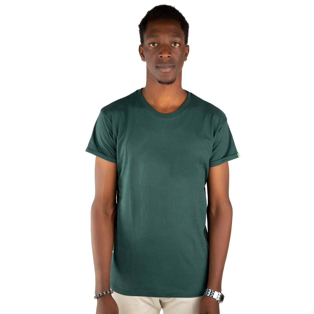 BASIC Männer T-Shirt Dunkelgrün