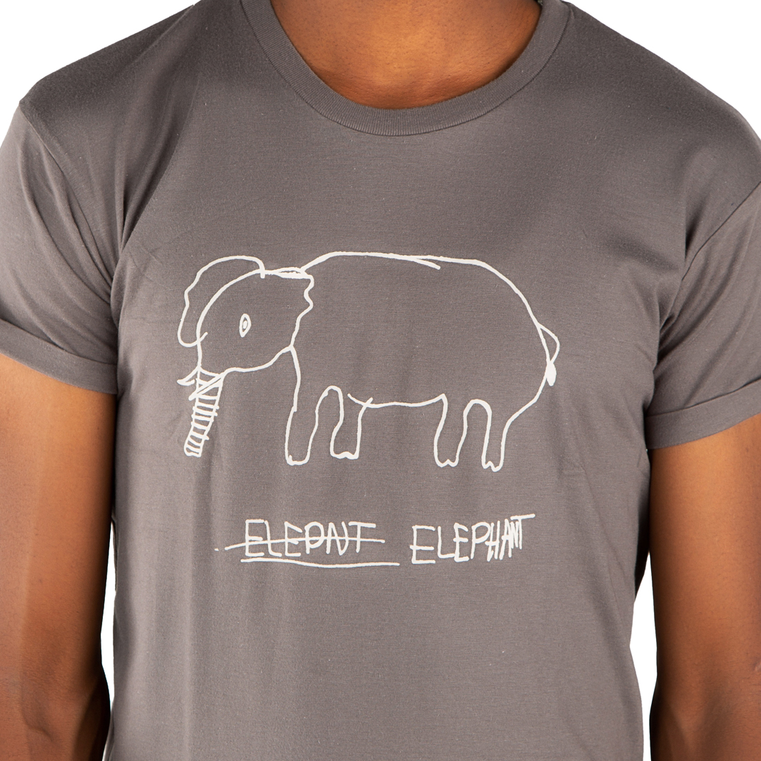 ELEPHANT Männer Shirt Dunkelgrau