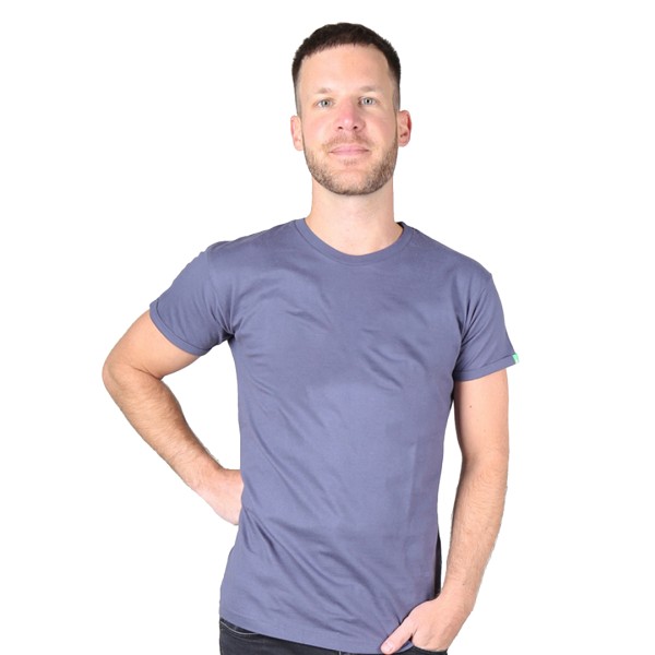 BASIC Männer T-Shirt Charcoal grau