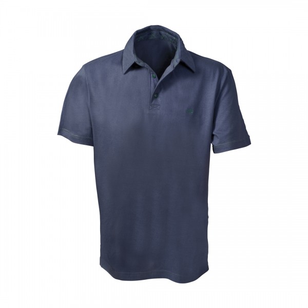 POLO-Shirt aus Bio- Baumwolle Charcoal-Grau