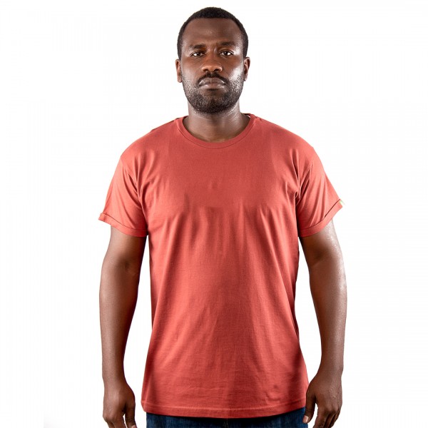 BASIC Männer T-Shirt Marsala