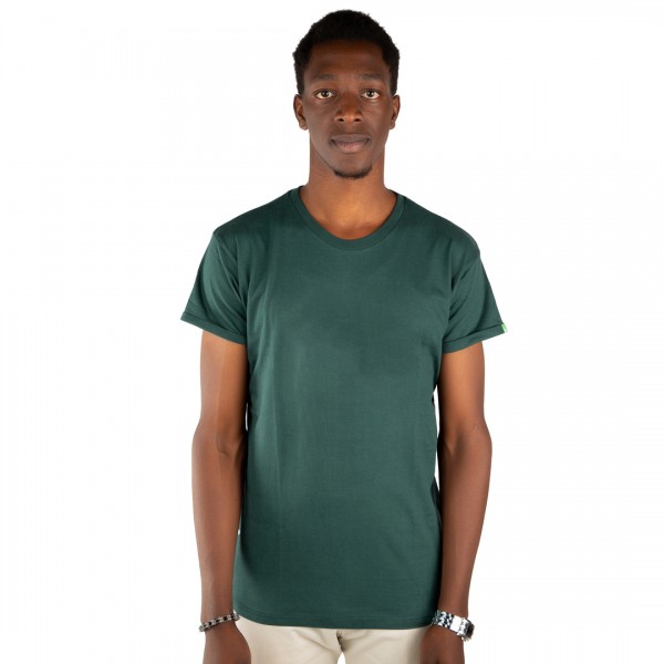 BASIC Männer T-Shirt Dunkelgrün