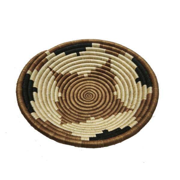 Schale Mittel Ø 30 cm - Beige-Oliv