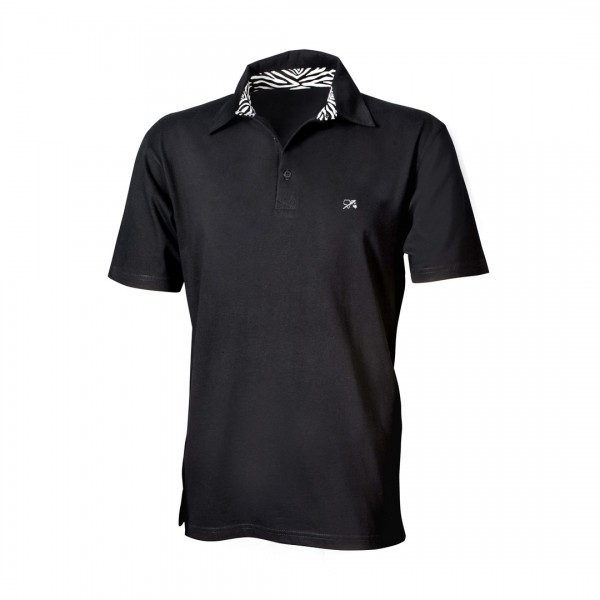 POLO-Shirt aus Bio-Baumwolle Schwarz