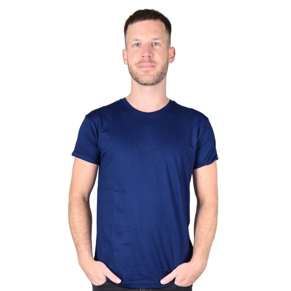 BASIC Männer T-Shirt Mitternachtsblau